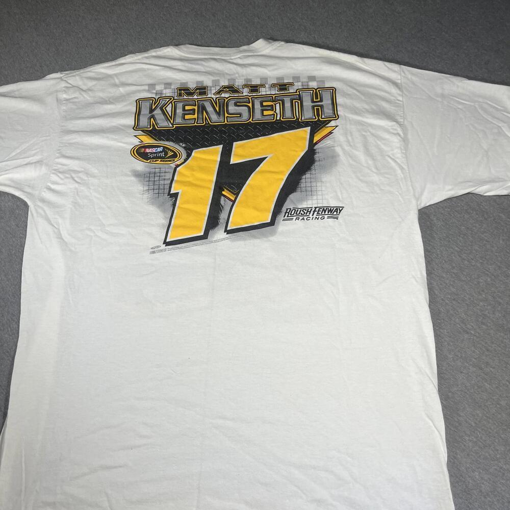 Vintage 200s Matt Kenseth #17  Racing NASCAR T-Shirt Size XL - Picture 4 of 4